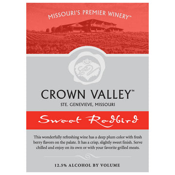 Crown Valley Sweet Redbird Wine