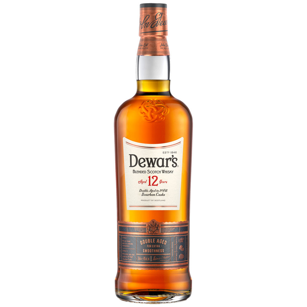 Dewar's        JOHNNIE  WAＬKER Dewar's 12yr Blended Scotch Whisky – InternetWines.com