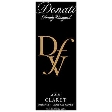 Donati Family Vineyard Claret 2016