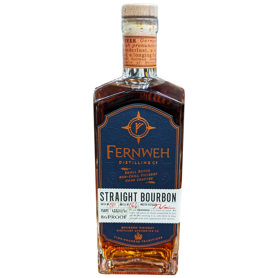Fernweh Distilling Straight Bourbon Whiskey