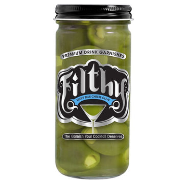 Filthy Blue Cheese Olives 8oz Jar