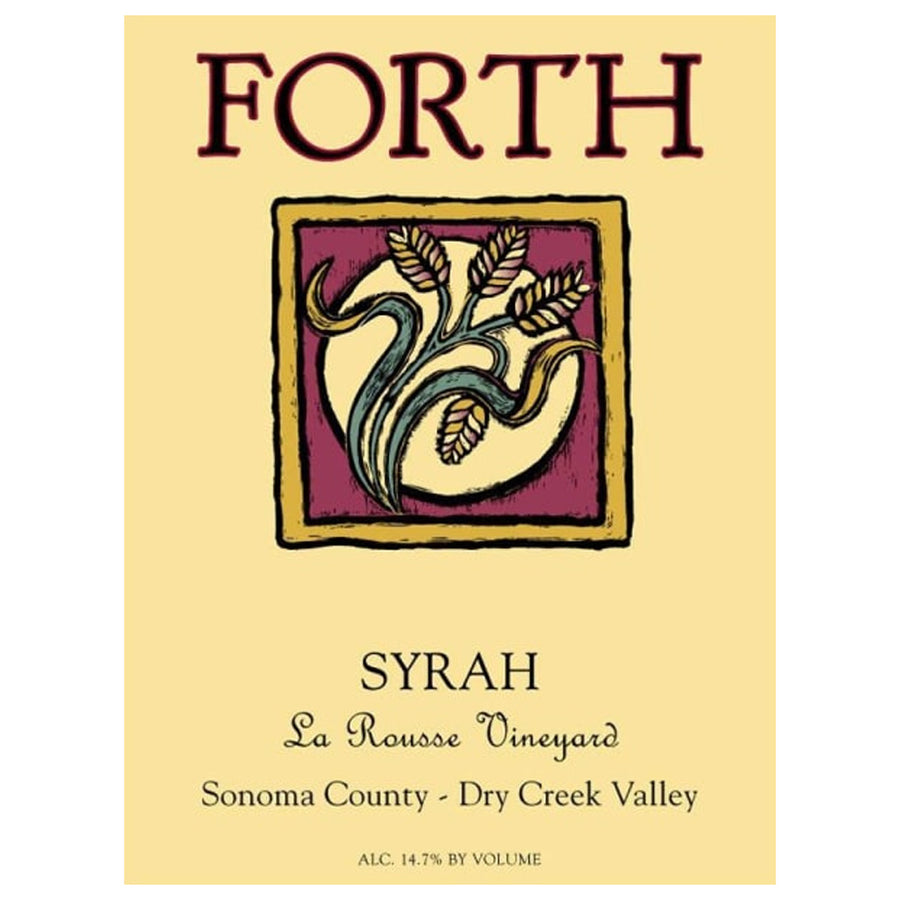 Forth Vineyards La Rousse Syrah 2016