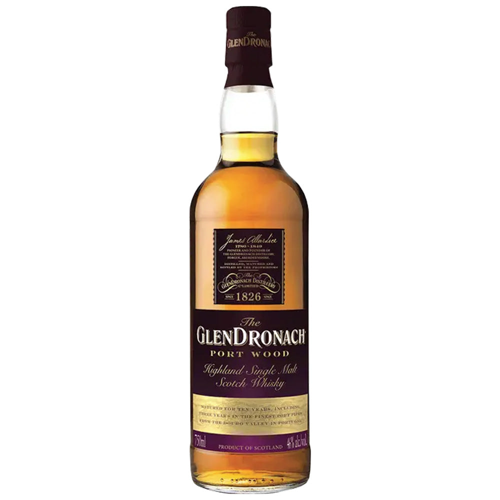 The GlenDronach ハンドフィルドウイスキー Glendronach Port Wood Single Malt Scotch – InternetWines.com