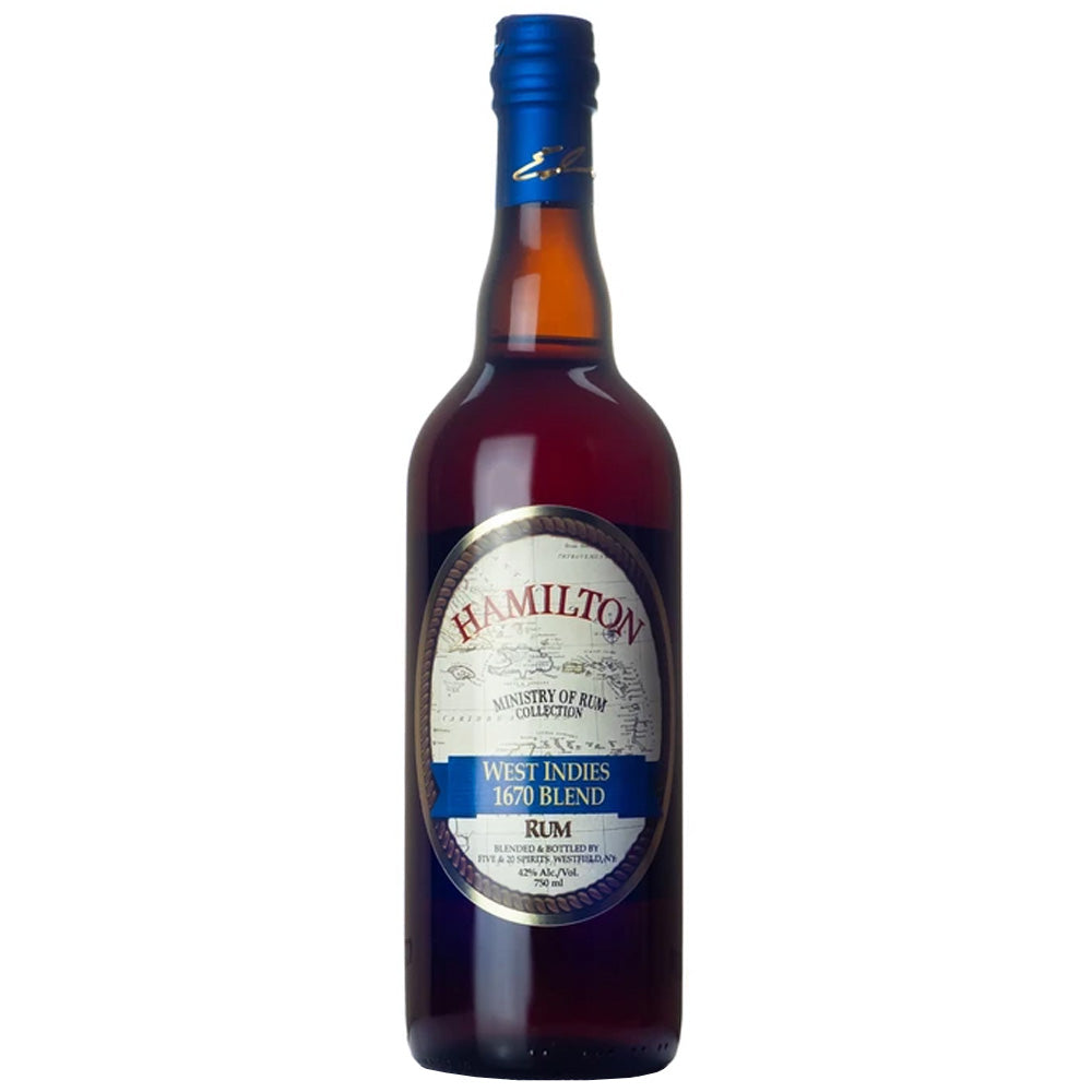 Hamilton West Indies 1670 Blend Rum – InternetWines.com