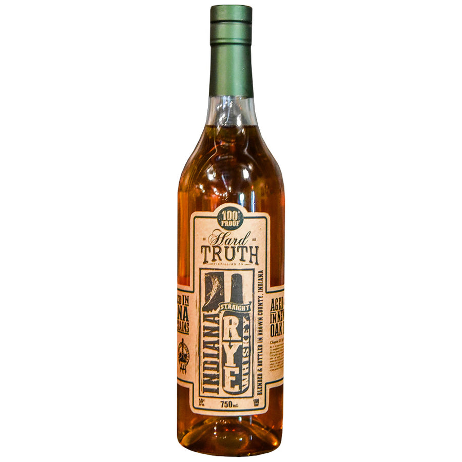 Whiskey Rye Indiana Hard Truth Indiana Straight Rye Whiskey – InternetWines.com