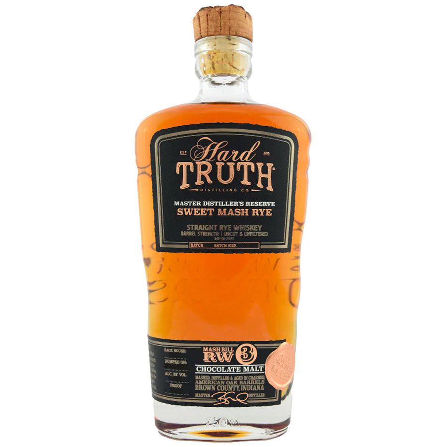Hard Truth Chocolate Malt Sweet Mash Rye Whiskey (RW-3)