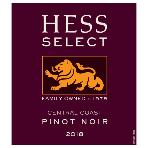Hess Select Pinot Noir 2018