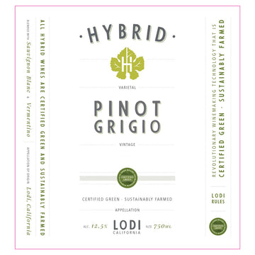 Hybrid Pinot Grigio 2019
