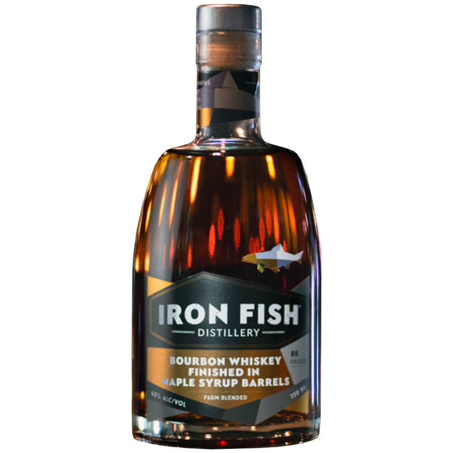 Iron Fish Bourbon Finished in Maple Syrup Barrels