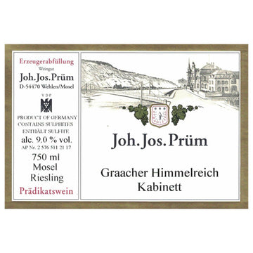 J.J. Prum Graacher Himmelreich Kabinett Riesling 2018