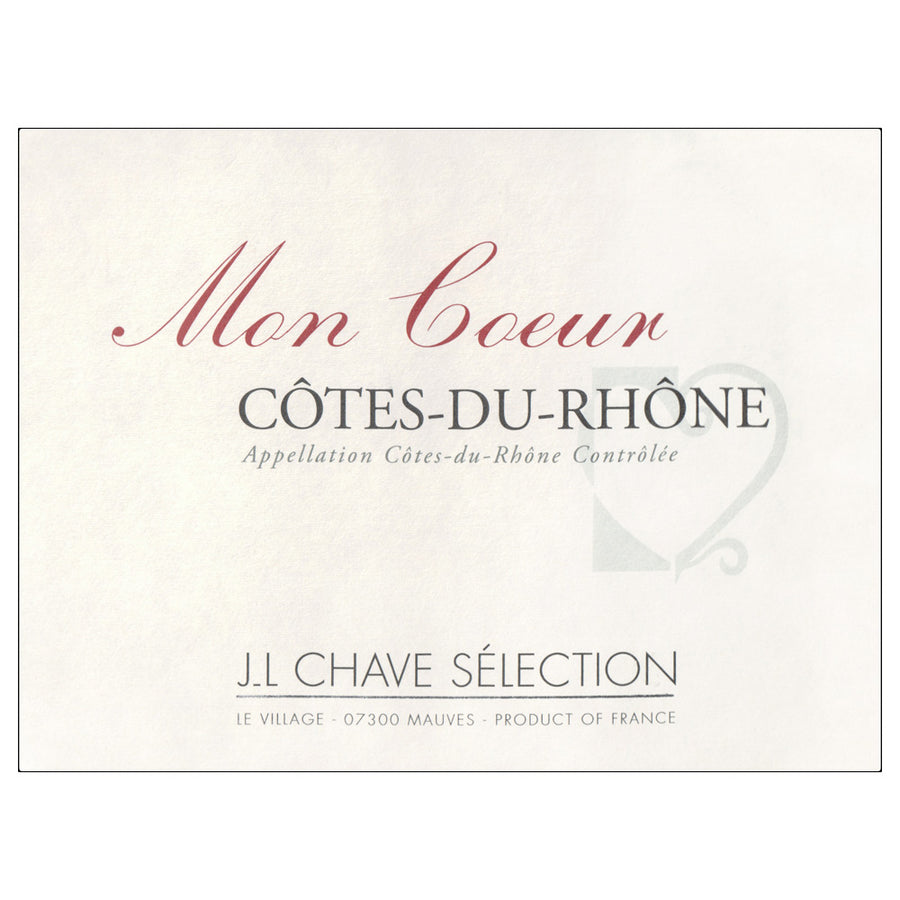 Jean-Louis Chave Selection Cotes-du-Rhone Mon Coeur 2021