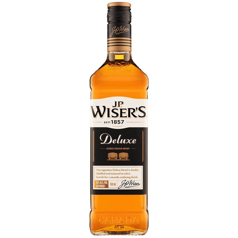 JP Wiser's Deluxe Blended Canadian Whisky – InternetWines.com