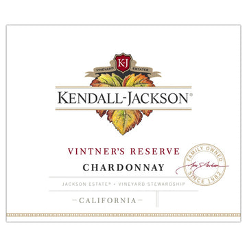 Kendall Jackson Vintner's Reserve Chardonnay 2022