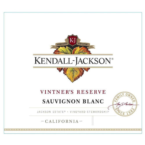 Kendall Jackson Vintners Reserve Sauvignon Blanc 2018