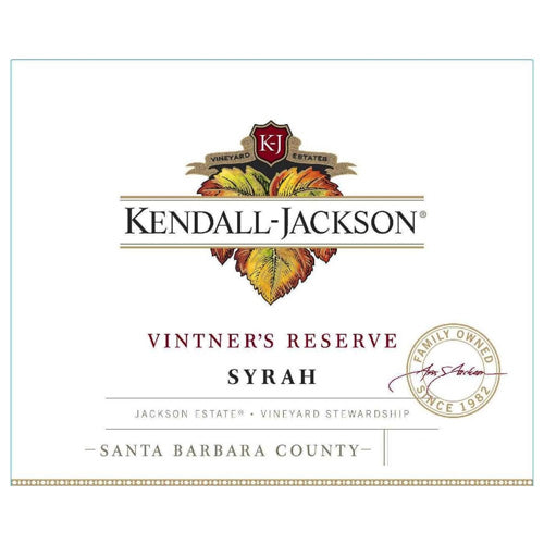 Kendall Jackson Syrah Vintners Reserve