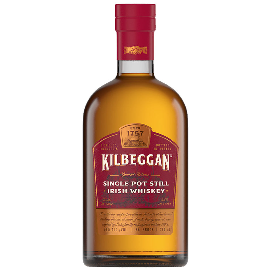 Kilbeggan Single Pot Still Irish Whiskey
