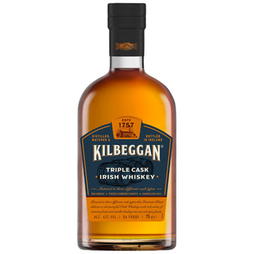 Kilbeggan Triple Cask Irish Whiskey