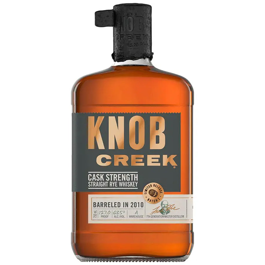 Knob Creek Cask Strength Straight Rye Whiskey