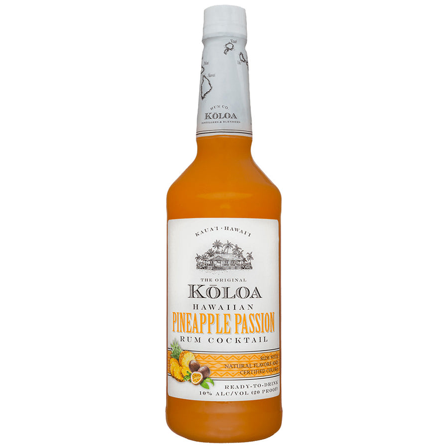 Koloa Hawaiian Pineapple Passion Rum Cocktail - 1 Liter