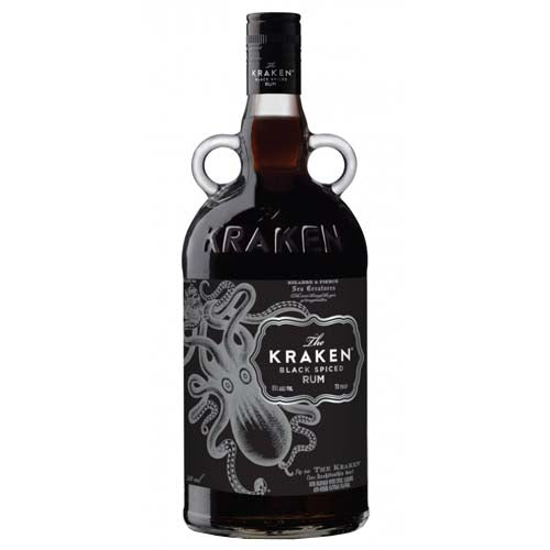 The Kraken Black Spiced Rum Dark Label – Internet Wines.com
