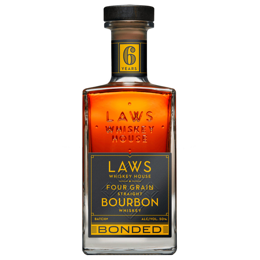 Laws Whiskey House Four Grain Straight Bourbon Whiskey Bonded