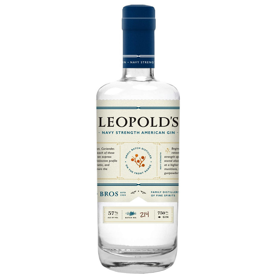 Leopold's Navy Strength American Gin