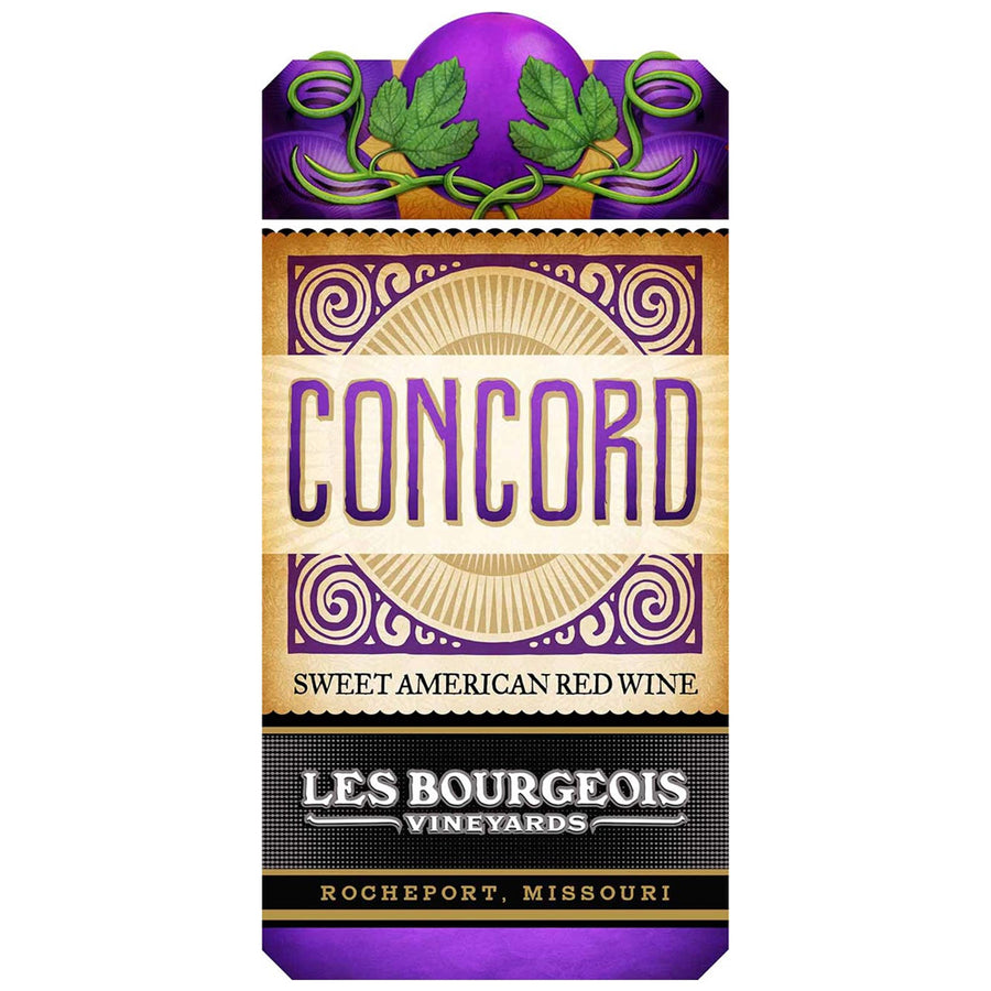 Les Bourgeois Concord Sweet Red