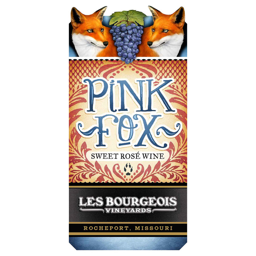 Les Bourgeois Pink Fox Sweet Rosé