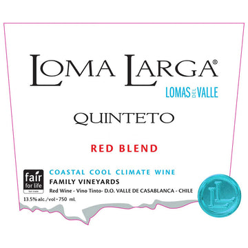 Loma Larga Quinteto Red Blend 2018