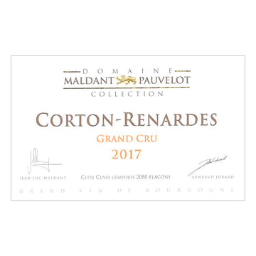 Domaine Maldant Pauvelot Corton-Renardes Grand Cru Rouge 2017