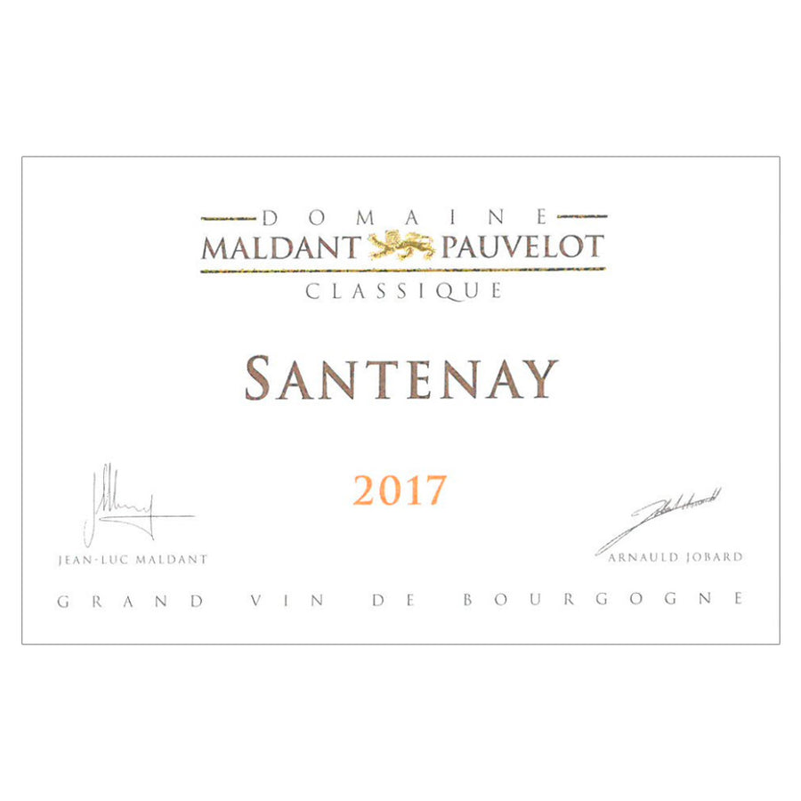 Domaine Maldant Pauvelot Santenay Rouge 2017