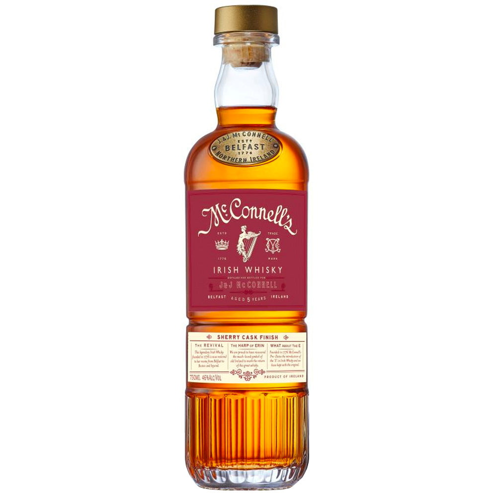 McConnell's Sherry Cask Finish Irish Whisky – InternetWines.com