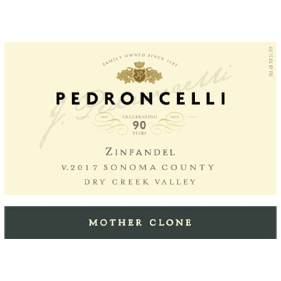 Pedroncelli Mother Clone Zinfandel 2019