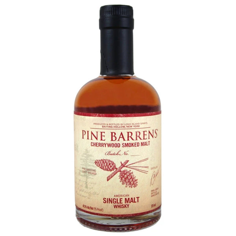 Pine Barrens Cherrywood Smoked Malt Whiskey 375ml