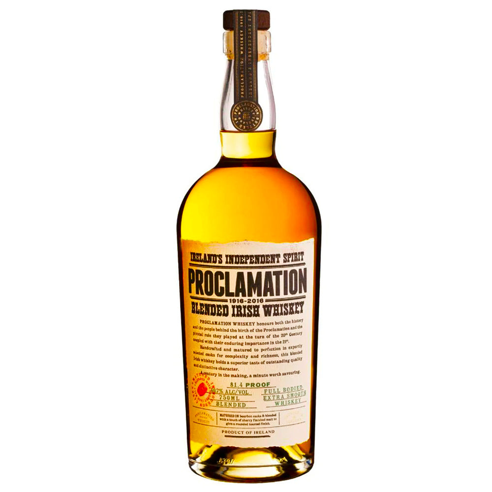 Proclamation Blended Irish Whiskey – InternetWines.com