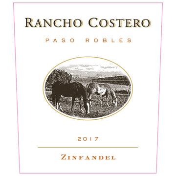 Rancho Costero Zinfandel 2017