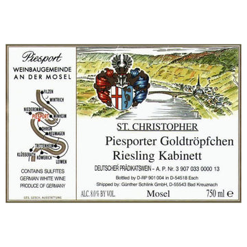 St. Christopher Piesporter Goldtropfchen Riesling Kabinett 2021