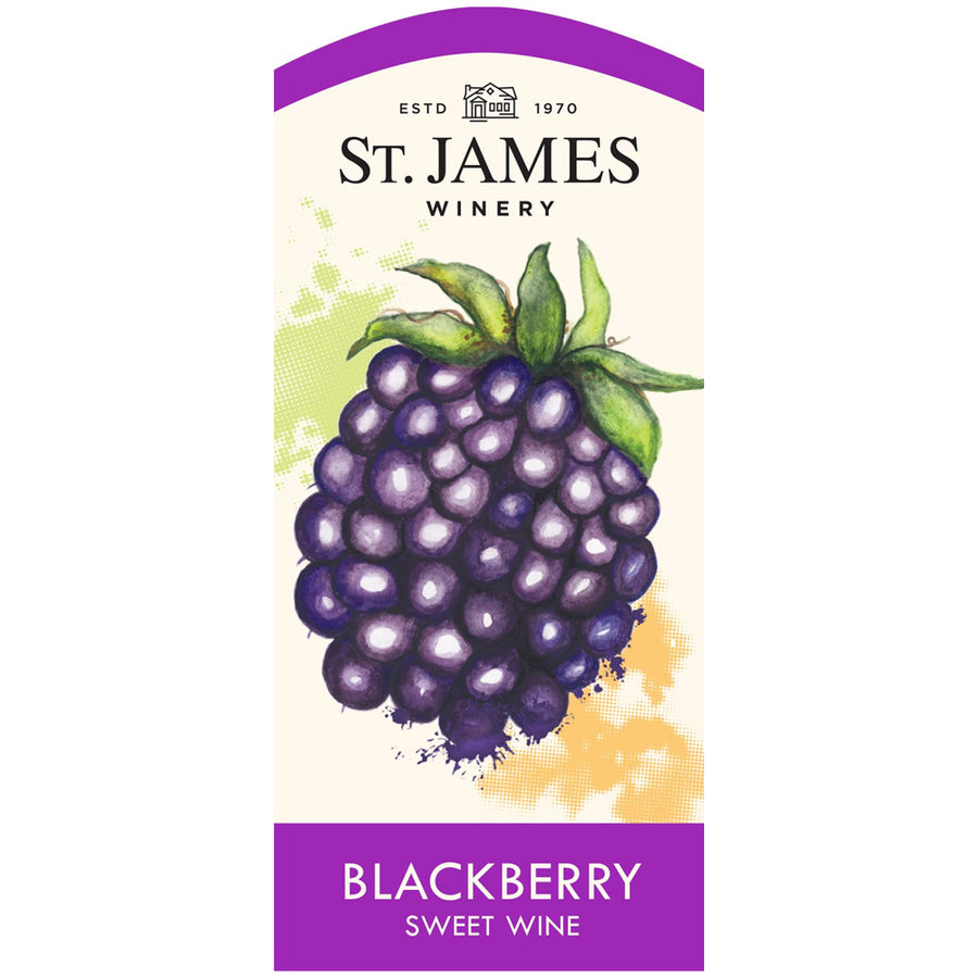 St. James Blackberry Sweet Wine