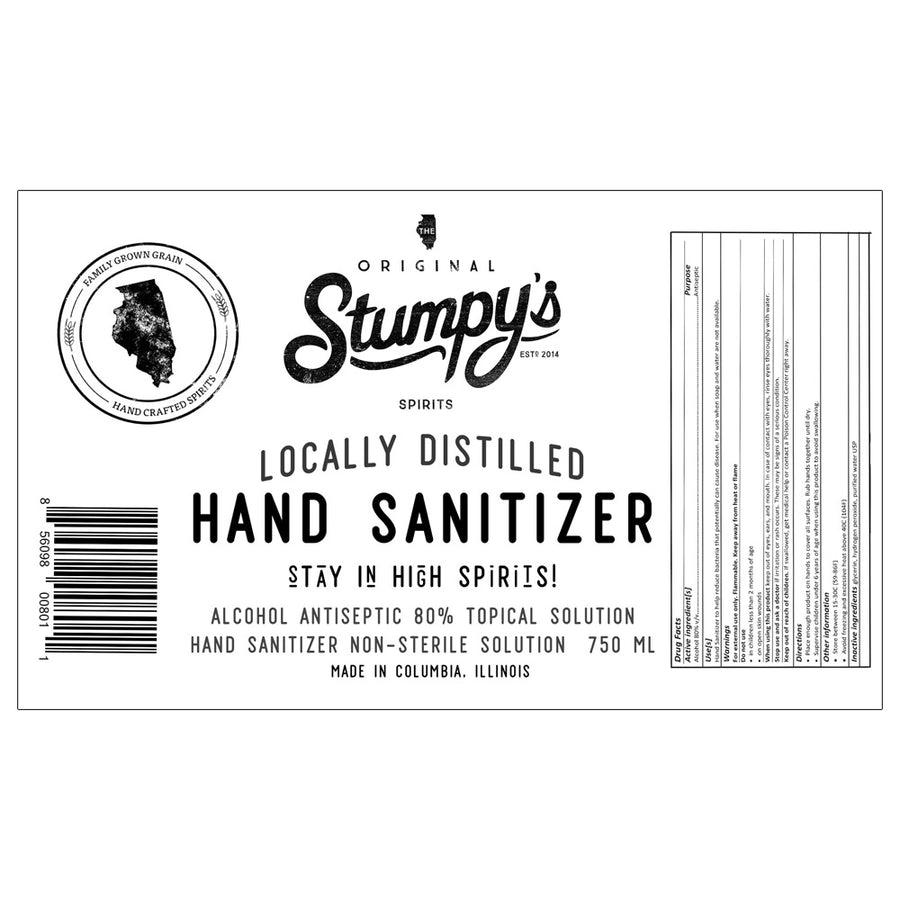 Stumpy's Hand Sanitizer