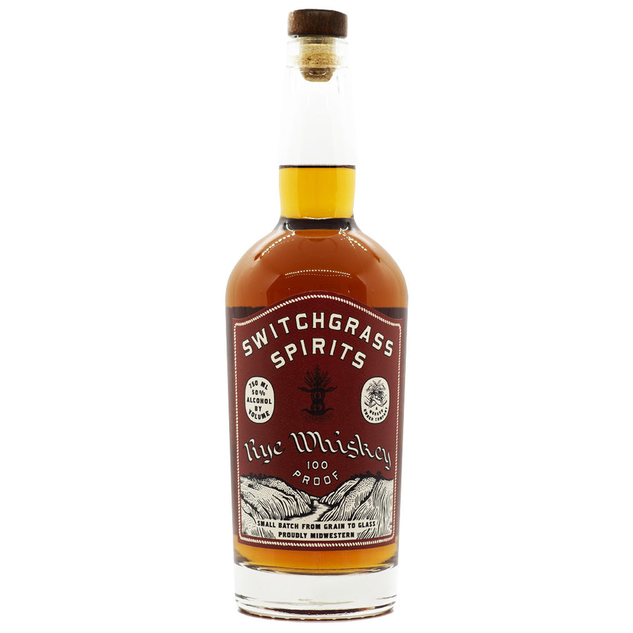 Switchgrass Spirits Rye Whiskey