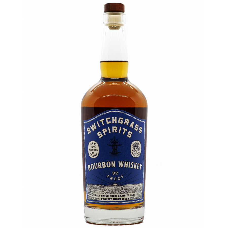 Switchgrass Spirits 92 Proof Bourbon Whiskey