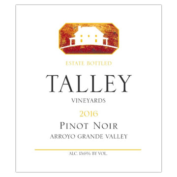 Talley Vineyards 2016 Pinot Noir Arroyo Grande Valley