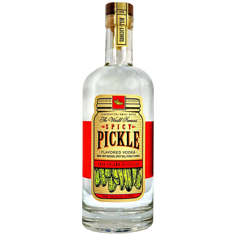 The World Famous Spicy Pickle Vodka – InternetWines.com