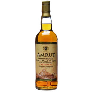 Amrut Peated Indian Single Malt Whisky Cask Strength