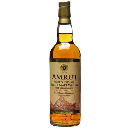 Amrut Peated Indian Single Malt Whisky Cask Strength