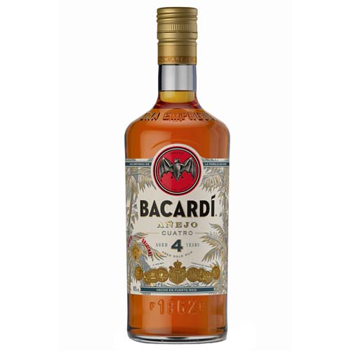 Bacardi Anejo Cuatro 4yr Rum