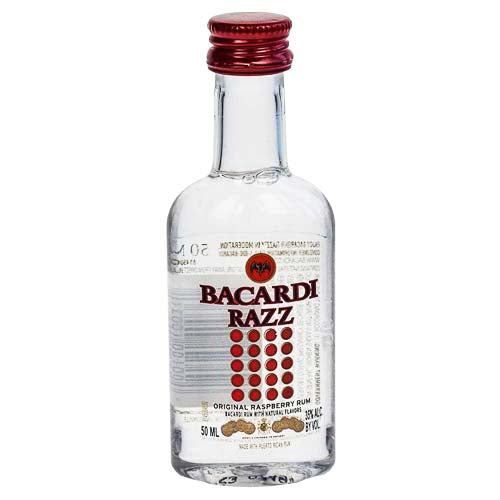 Bacardi Razz Rum 50ml - 10pk