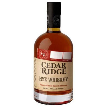Cedar Ridge Rye Whiskey