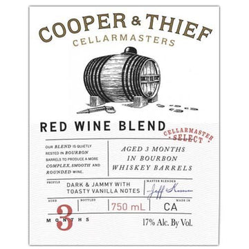 Cooper & Thief Bourbon Barrel Aged Red Blend 2020