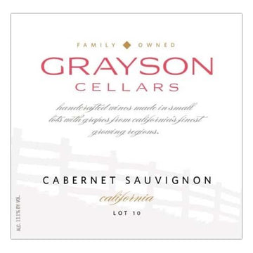 Grayson Cellars Cabernet Sauvignon 2019